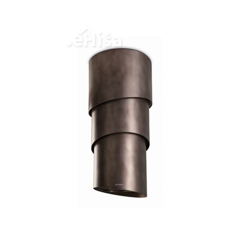 Otočna viseča kuhinjska napa PAREO PLUS TIBETAN SILVER FABER 7612981912420
