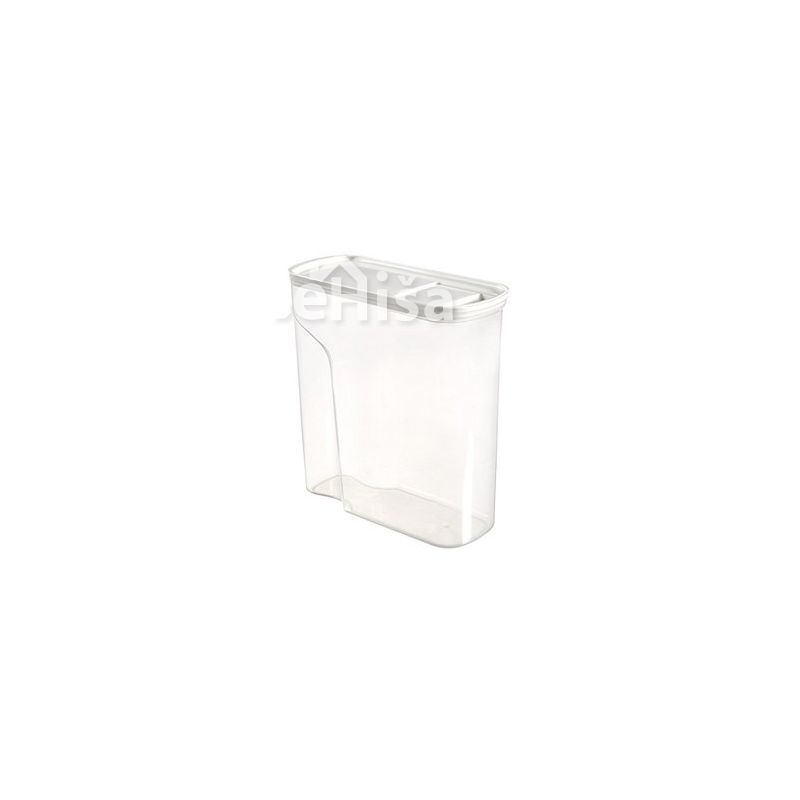 Posoda za shranjevanje ovalna ESSENTIALS 2 L transparent-bela CURVER 4346-129
