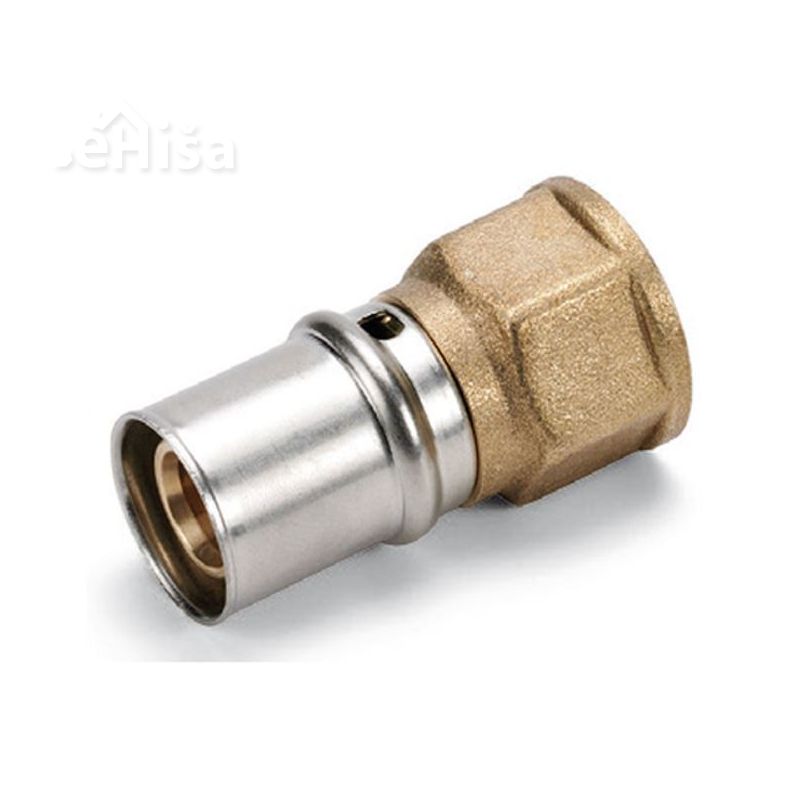 Prehodni kos ALUMPLAST NN 16x2-13 mm (16x2-1/2”) FLUXO
