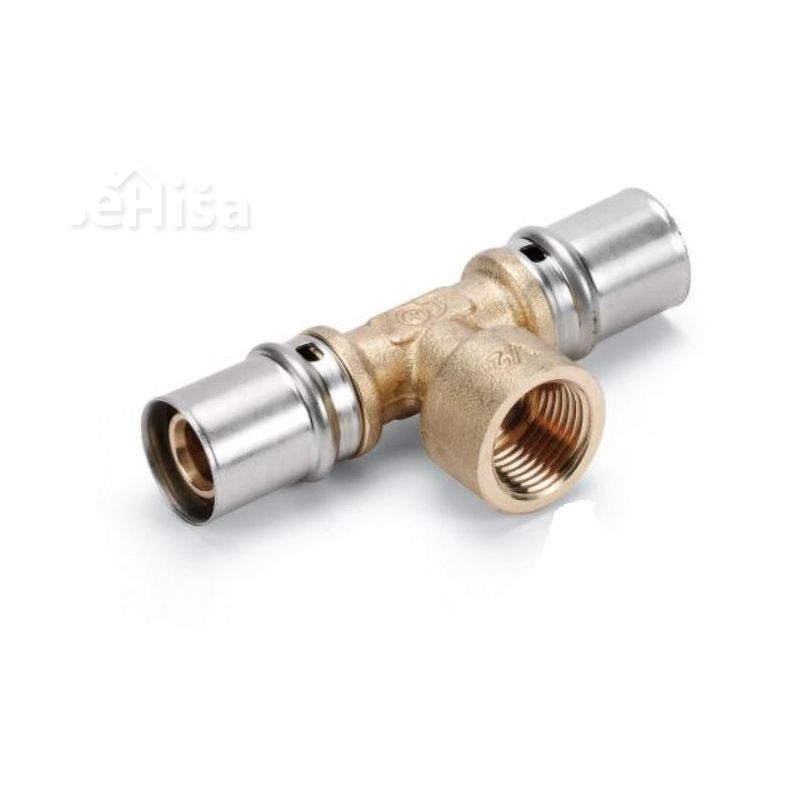 Prehodni T-kos ALUMPLAST NN 16x2-13 mm-16x2 (16x2-1/2”-16x2) FLUXO
