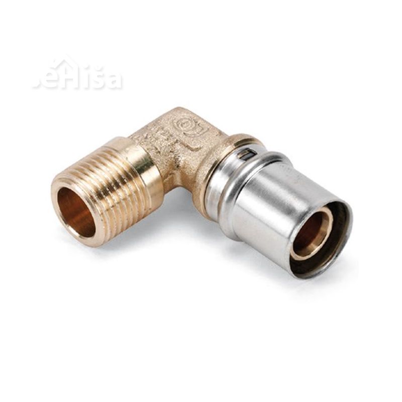 Prehodno koleno ALUMPLAST ZN 18x2-13 mm (18x2-1/2”) FLUXO
