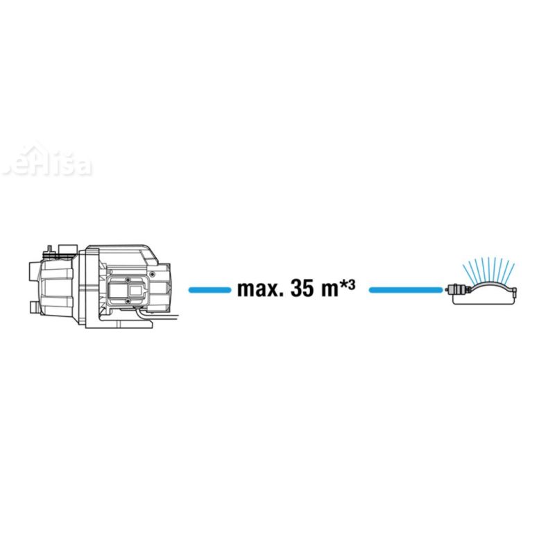 Pretočna vrtna črpalka 3000/4 GARDENA 9010-29
