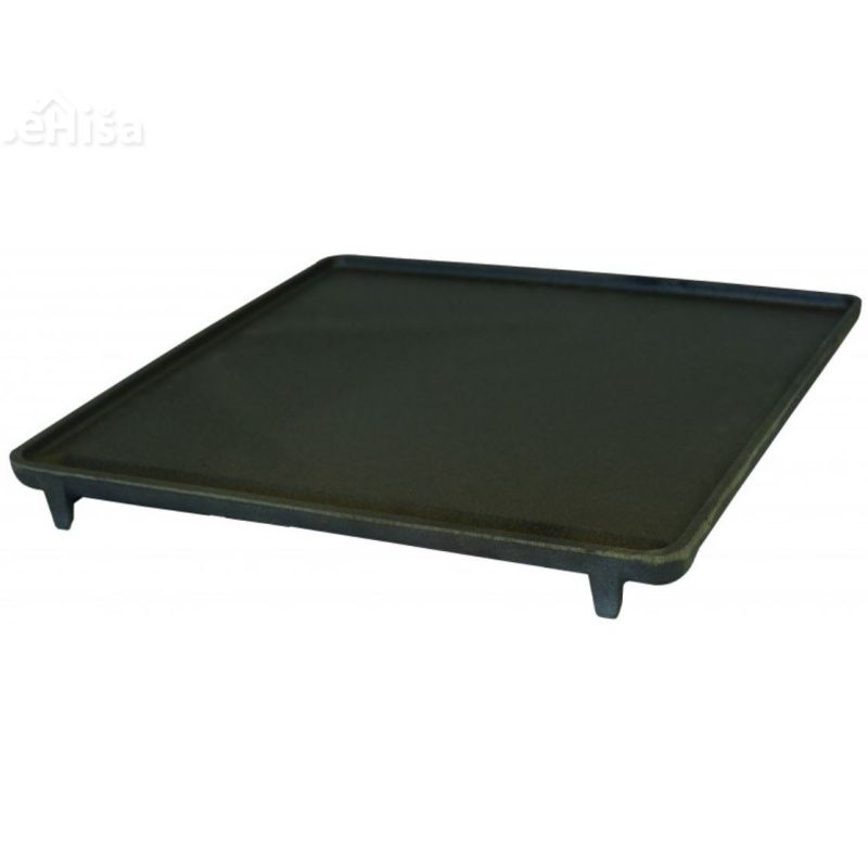 Rebrasta litoželezna plošča za žar 40 x 40 cm GORENC
