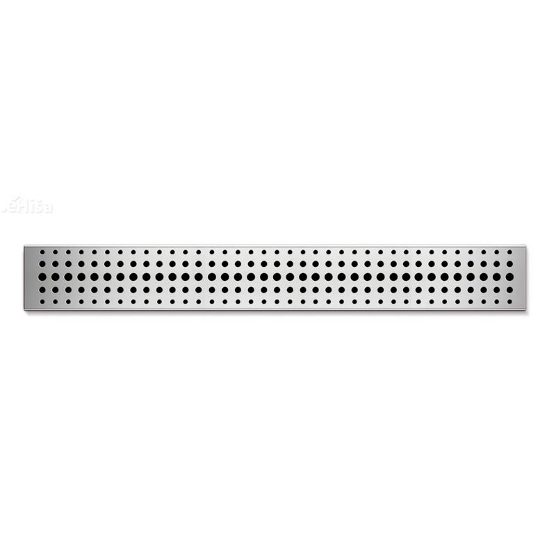 Tuš kanaleta iz nerjavnega jekla z rešetko ROUND 450 mm LIV 674747
