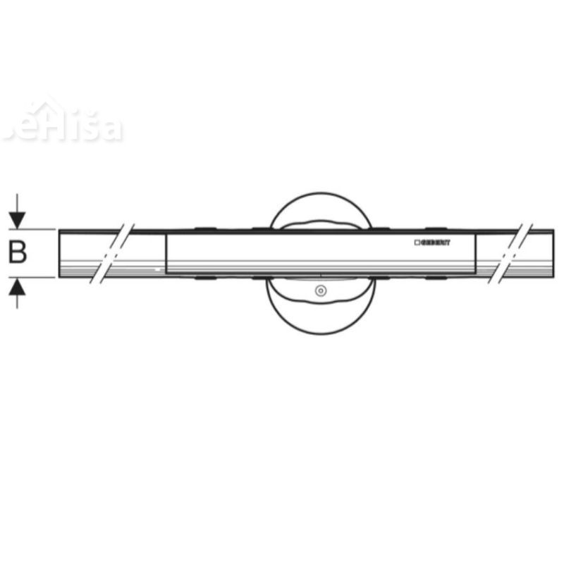 Tuš kanaleta CleanLine50 nerjavno jeklo 30-90 cm GEBERIT 154.446.KS.2
