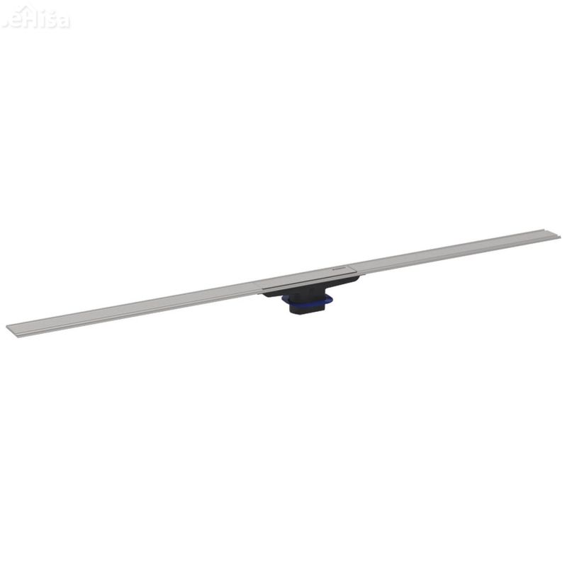 Geberit Cleanline60 Gitter, 130 Cm – Verstellbare Duschsiphonabdeckung Aus Edelstahl, Für Bodenbelag 8-40 Mm