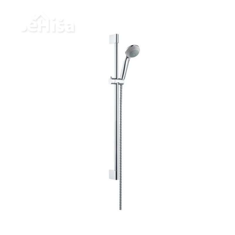 Tuš komplet z ročko in nosilcem Crometta 85 brez armature krom HANSGROHE 27763000