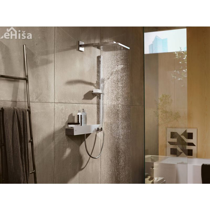 Tuš komplet z ročko in nosilcem Raindance Select S 90 cm brez armature krom HANSGROHE 27648000
