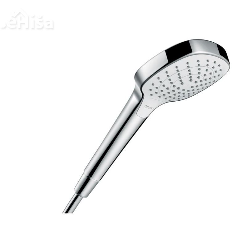 Tuš ročka Croma Select E Ecosmart bela-krom HANSGROHE 26813400
