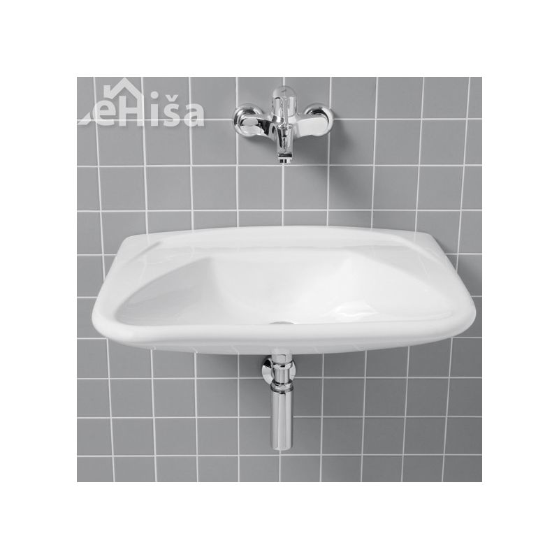 Umivalnik brez luknje in brez preliva O.NOVO VITA 60x49 cm VILLEROY & BOCH
