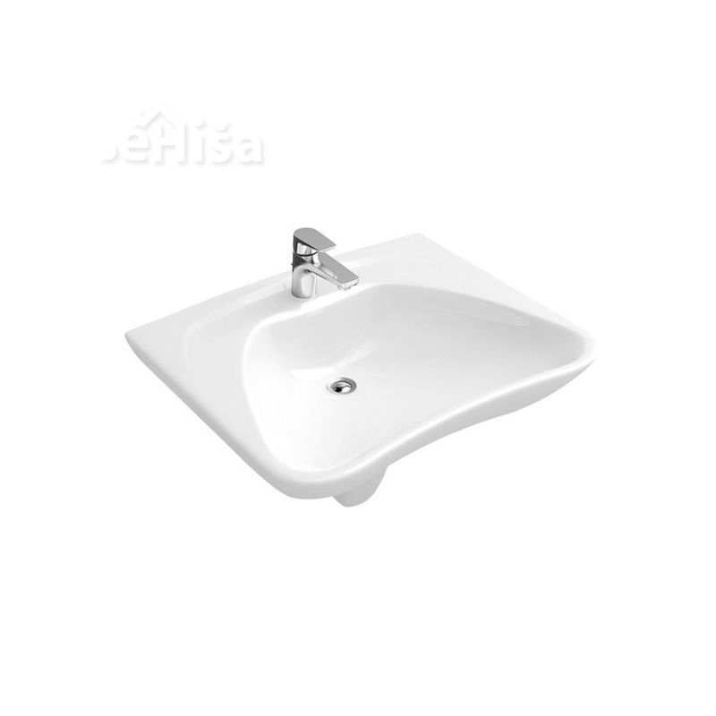 Umivalnik brez preliva O.NOVO VITA 60x49 cm VILLEROY & BOCH
