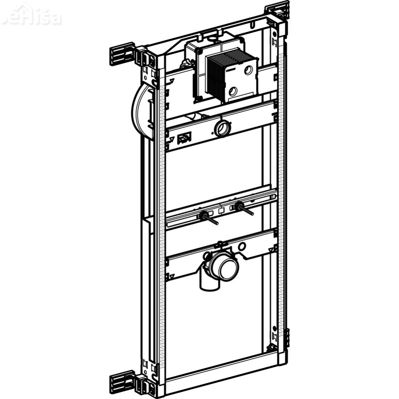 Univerzalni podometni montažni element za pisoar globine 8 cm GEBERIT 457.611.00.1
