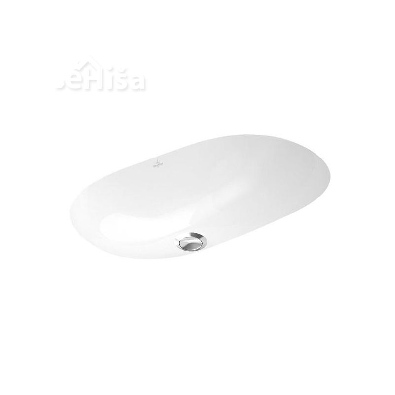 Vgradni umivalnik s prelivom 53x32 cm O.NOVO VILLEROY & BOCH
