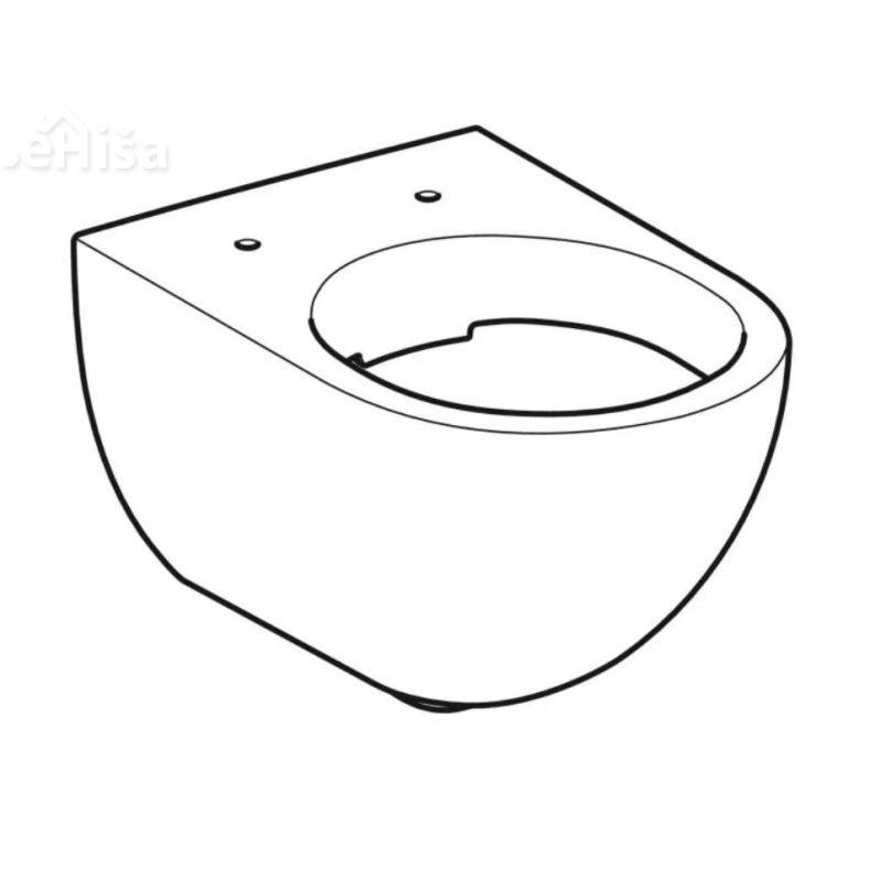 Viseča brezrobna WC školjka Acanto GEBERIT 500.600.01.2
