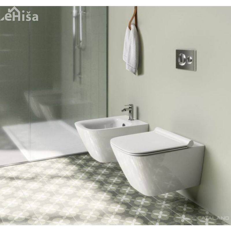 Viseča brezrobna WC školjka Green Newflush 55x37 CATALANO 1VS55RGR00
