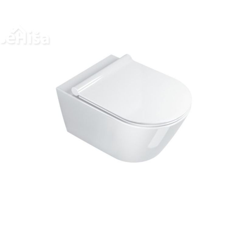 Viseča brezrobna WC školjka New zero 55x35 Newflush CATALANO 1VS55NR00
