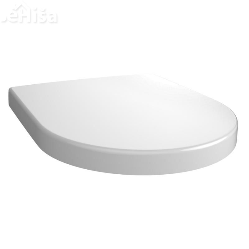 Viseča brezrobna WC školjka z desko s počasnim zapiranjem AVENTO white alpin VILLEROY & BOCH
