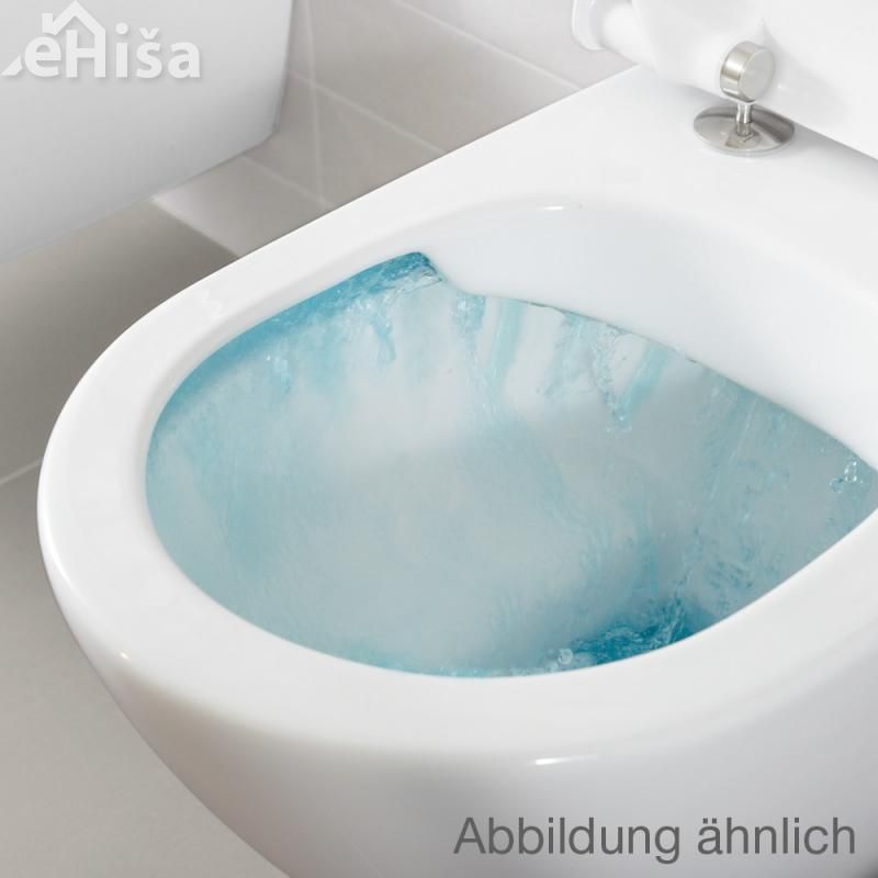 Viseča brezrobna WC školjka z desko s počasnim zapiranjem OMNIA ARHITECTURA VILLEROY & BOCH
