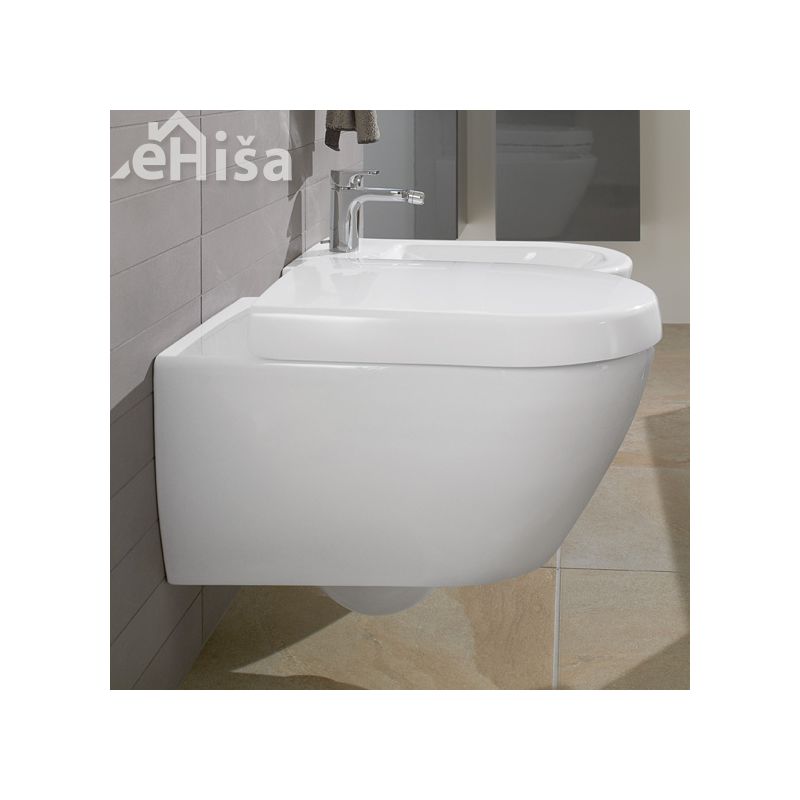 WC deska z mehkim zapiranjem SUBWAY 2.0 VILLEROY & BOCH 9M68S101
